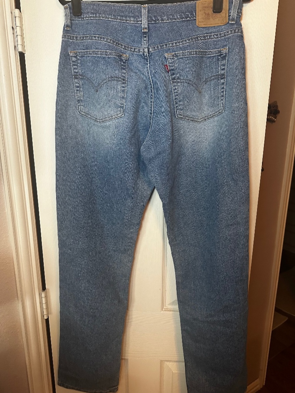 Vintage Levi's 505 Jeans Low Rise Straight Leg EUC Misses 12 Long